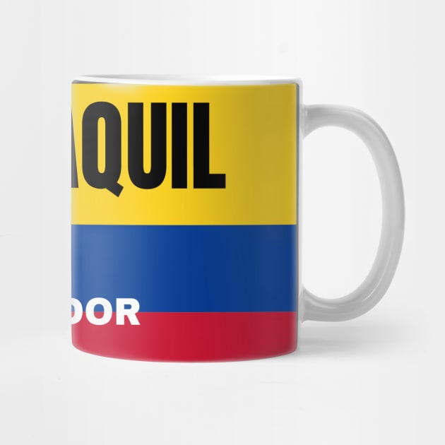 Guayaquil City in Ecuadorian Flag Colors by aybe7elf